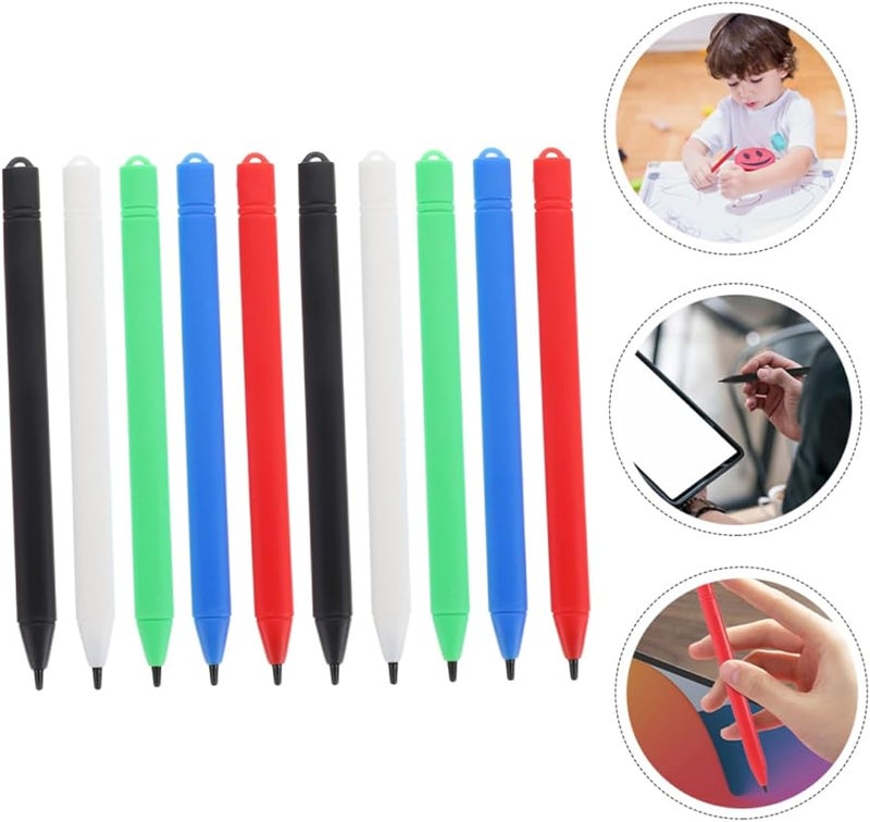 NUOBESTY 10 Pack LCD Writing Board Stylus Pens Smooth Drawing for Kids Adults Note Taking - Image 5